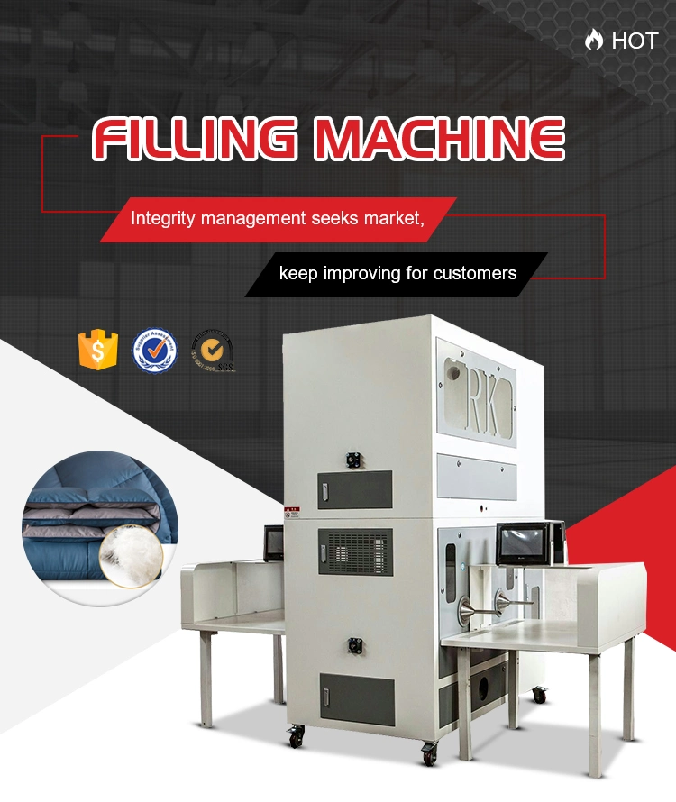 High Accuracy of Feather Filler Down Feather Filling Machine