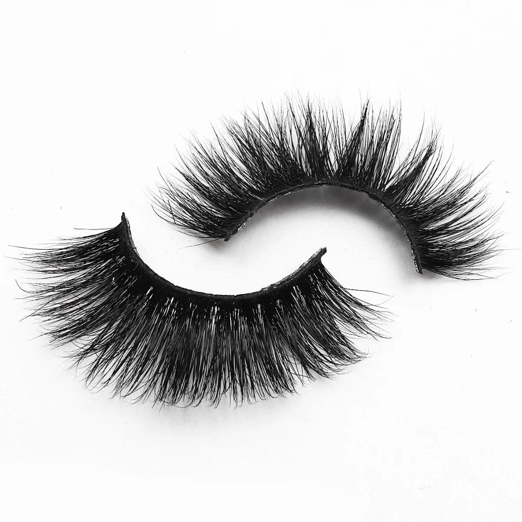 False Eyelashes Handmade Natural Long Thick 3D Real Mink Eyelashes