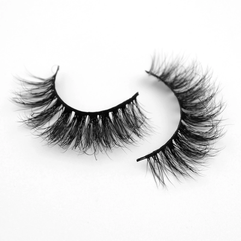 Popular 5D Mink Eyelashes 100% Cruelty Free Lashes Handmade Reusable Natural Eyelashes