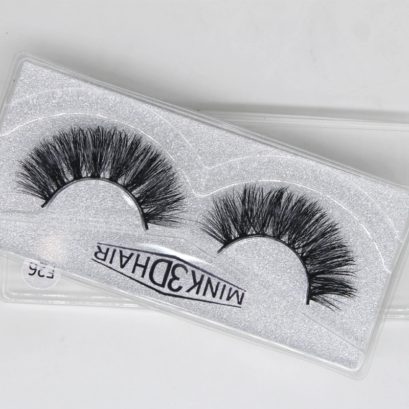 New 5 Pair 25mm Eyelashes Thick Long 3D Wispy Mink Eyelashes