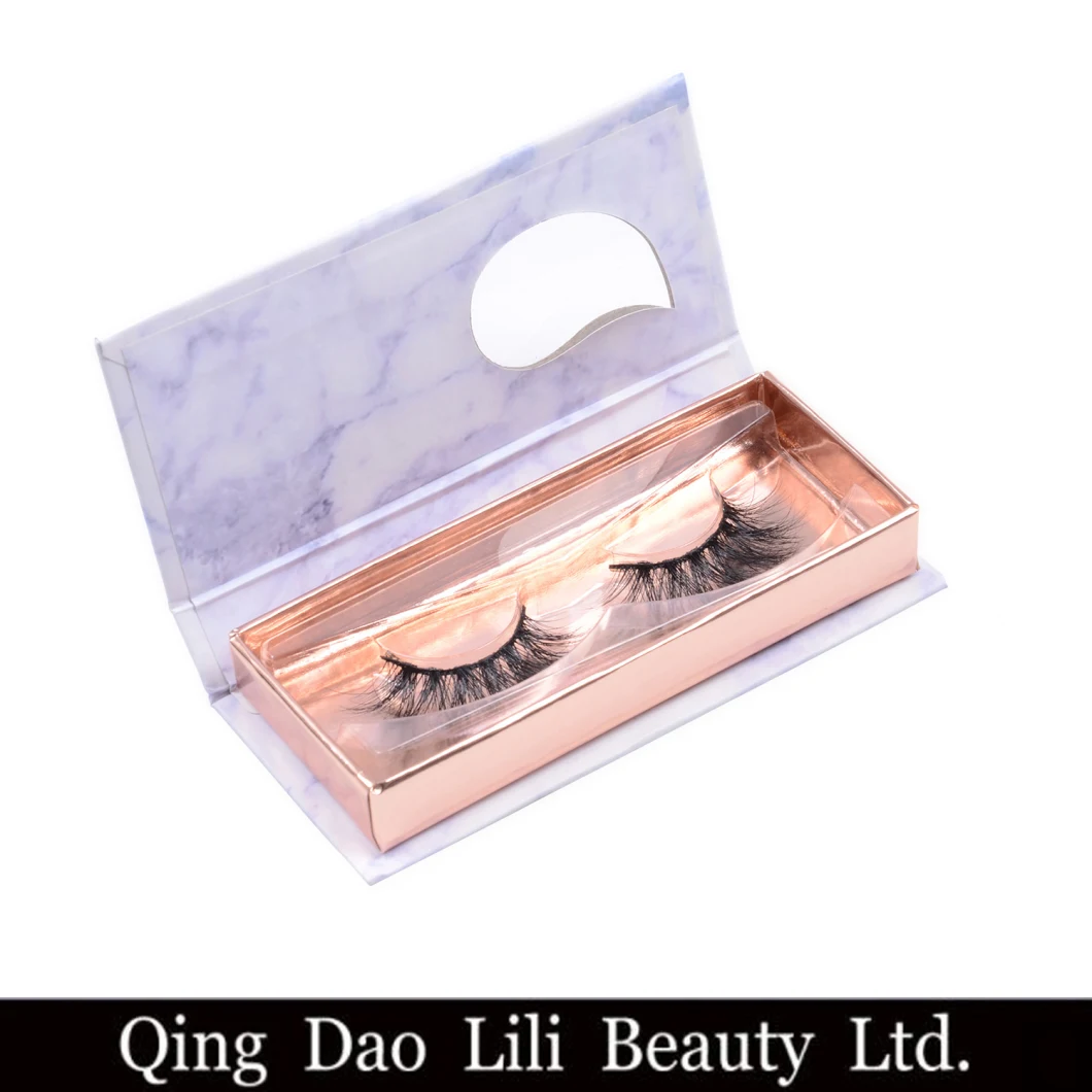 Wholesale Magnetic False Eyelashes Amazing Lash Book Packing False 3D Mink Lashes Faux 3D Mink Eyelashes