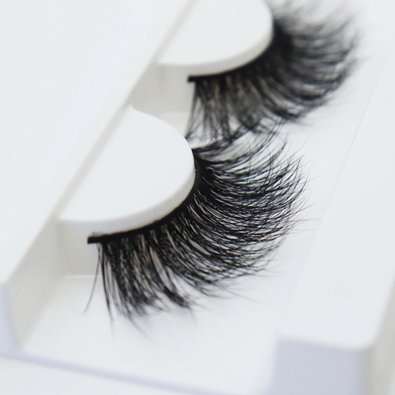 New Box Mink Lashes 3D Mink False Eyelashes Cross Long Lasting Lashes Natural Mink Eyelash