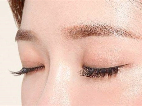 Korea Imports High Quality Synthetic Fiber Faux Mink Eyelashes Synthetic Eyelashes
