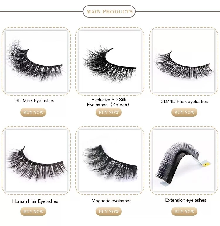 Own Brand/OEM/Private Label 3D Mink Eyelashes 25mm False Eyelash