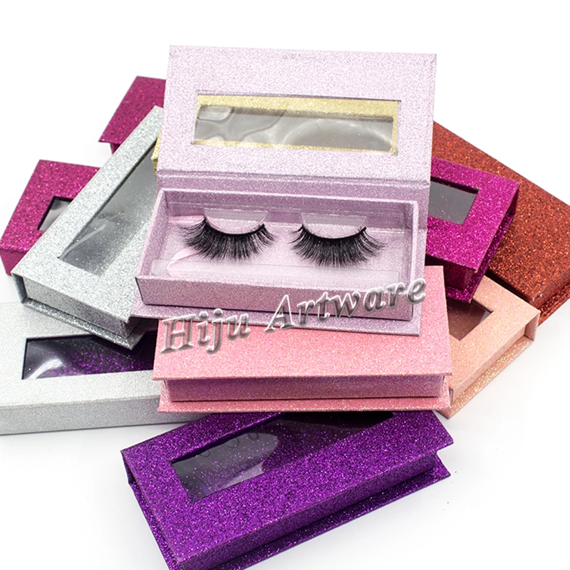 3D 6D Lashes 25mm 3D Mink Eyelash with Eyelash Box Packaging Dropshipping Lashes