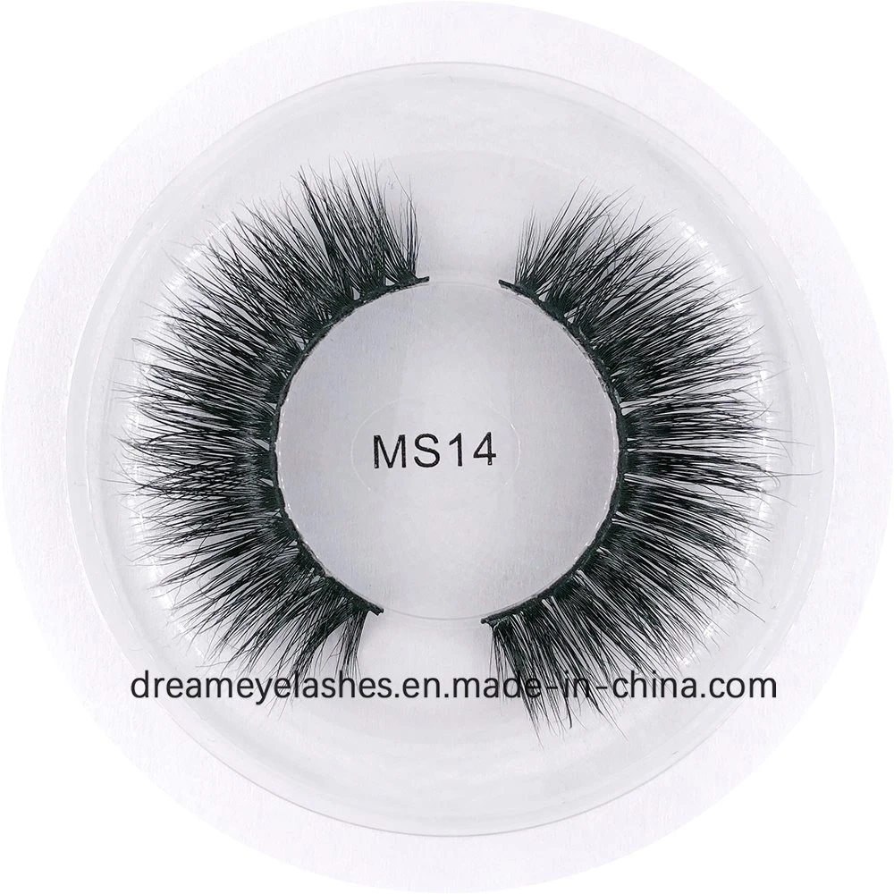 3D Real Mink Hairs False Eyelashes Naturally Extend Wispy Lash