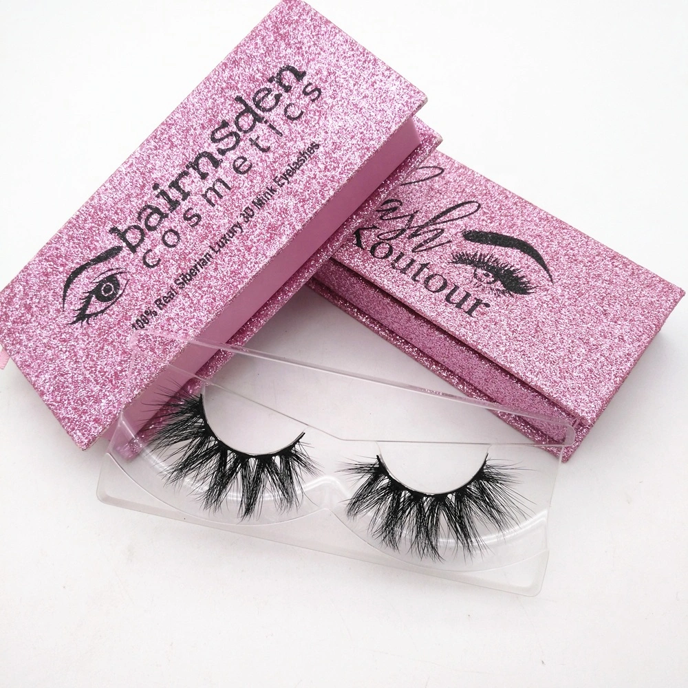 Hot Selling 5D Mink Eyelash Wholesale Makeup Own Brand Classic Natural Eyelashes