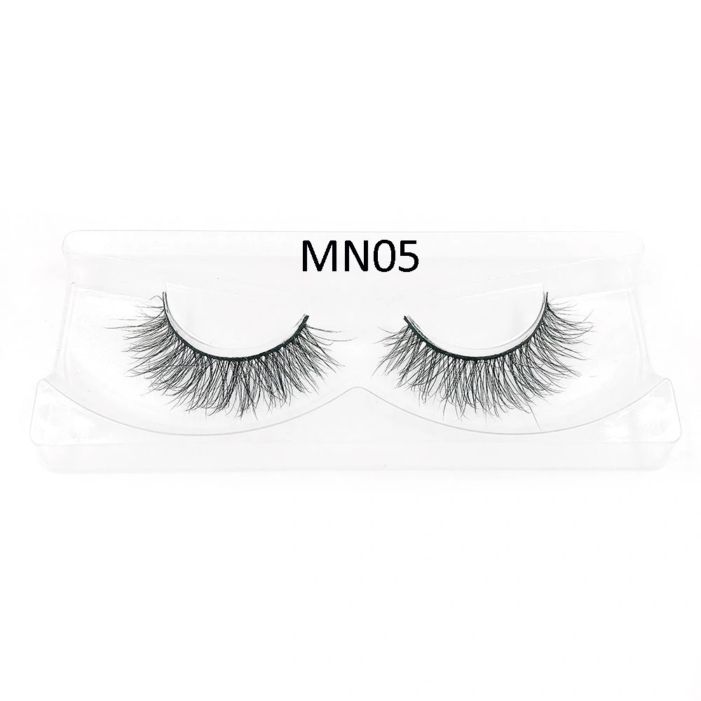 100% Mink Fur False Eyelashes Wholesale Private Label Free Sample Customize Paaging Real 3D Mink Eyelashes