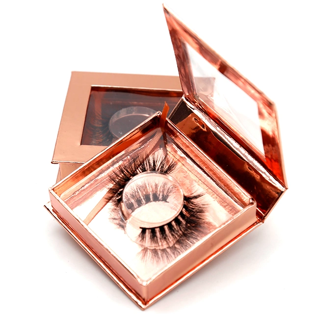 Custom Eyelashes Packaging Box with Mink Eyelash Wholesale Eyelash Extension