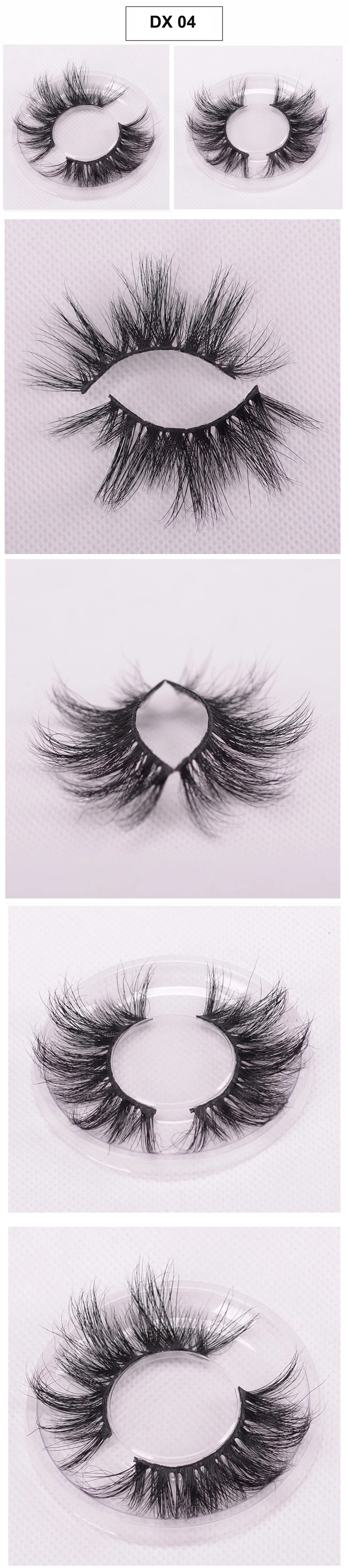 Cruelty Free Real Mink Lashes with Customized Packaging for Eye Lashes
