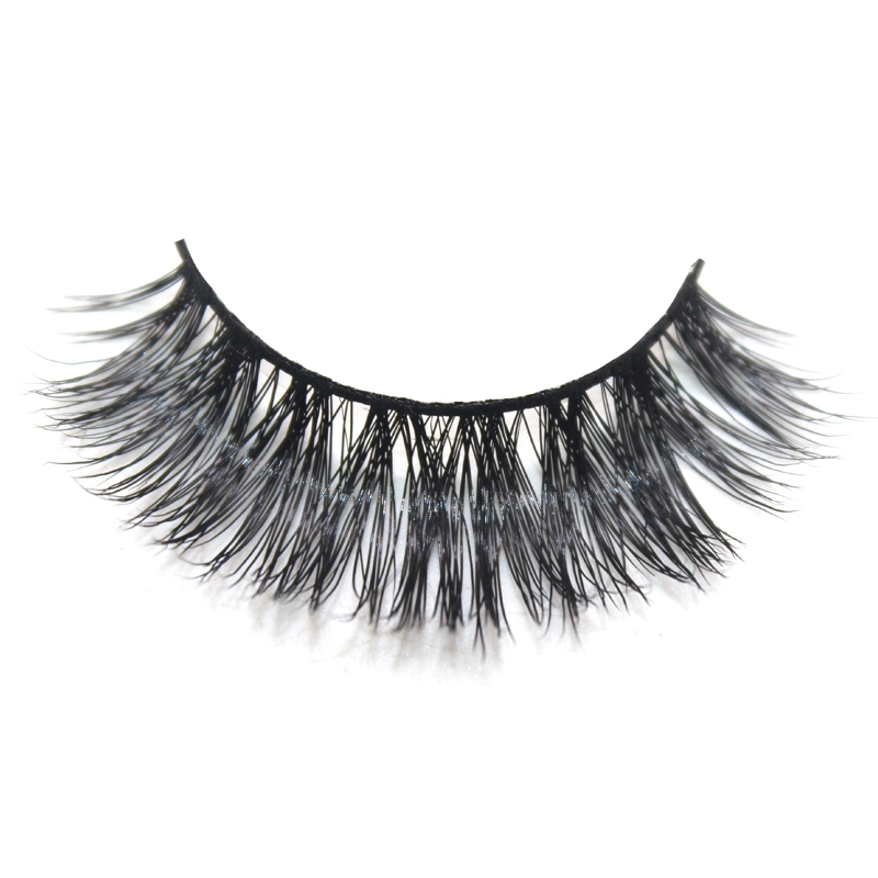 New 5 Pair 25mm Eyelashes Thick Long 3D Wispy Mink Eyelashes