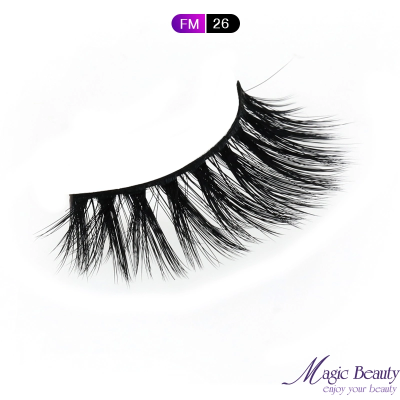 USA Office Free Sample 3D Eyelashes Free Brush Gift Faux Mink Eyelashes 5D Lashes for Cosmetics