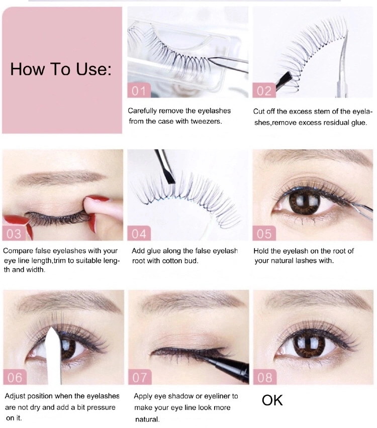 Wholesale Cruelty Free 25mm Faux Mink Full Strip Synthetic Hair Eyelashes Lashes False Eye Lashes