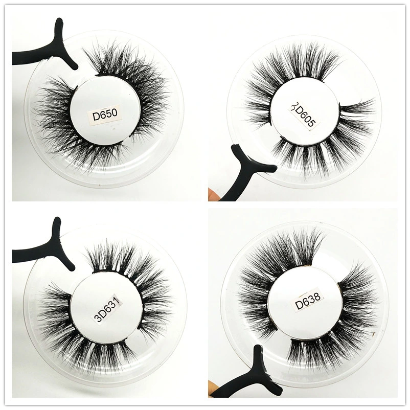 Premium 3D Mink Lashes 100%Real Mink False Eye Lashes Mink Eyelash Diamond Boxes Packaging