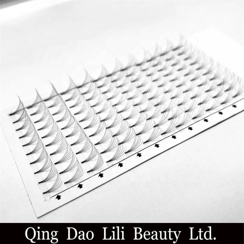 Wholesale Price Volume 3D 5D Eyelash Extensions 100% Handmade Synthetic Hair Russian Volume Lashes 5D Premade Fans