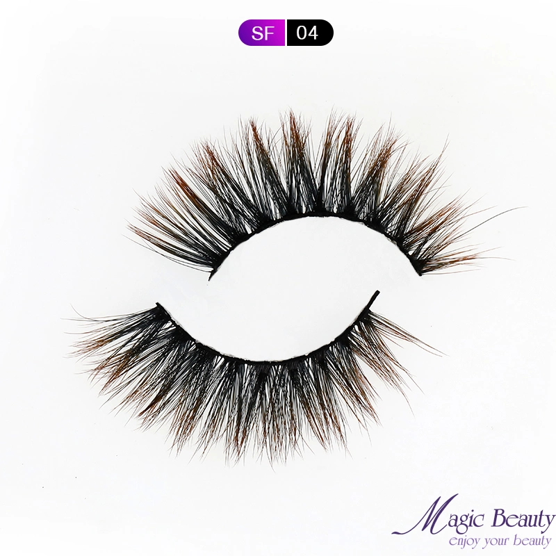 Silk Eyelash Wholesale Bulk Faux Mink 3D Eyelashes with High Quality