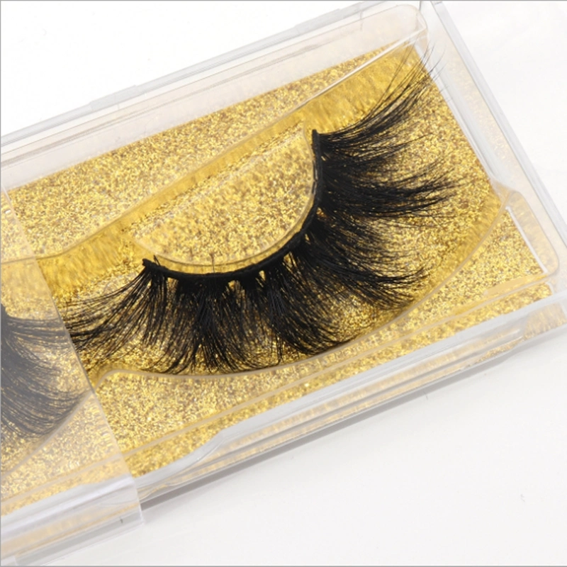 Wholesale Mink Eyelash 25mm 6D Lashes Vendors Natural Eyelashes with Own Logo