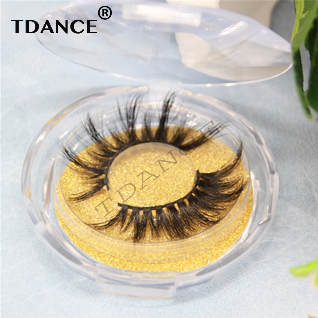 Hot Selling 3D Mink Eyelashes with Eyelash Private Label 3D Faux Mink Strip Eyelashes