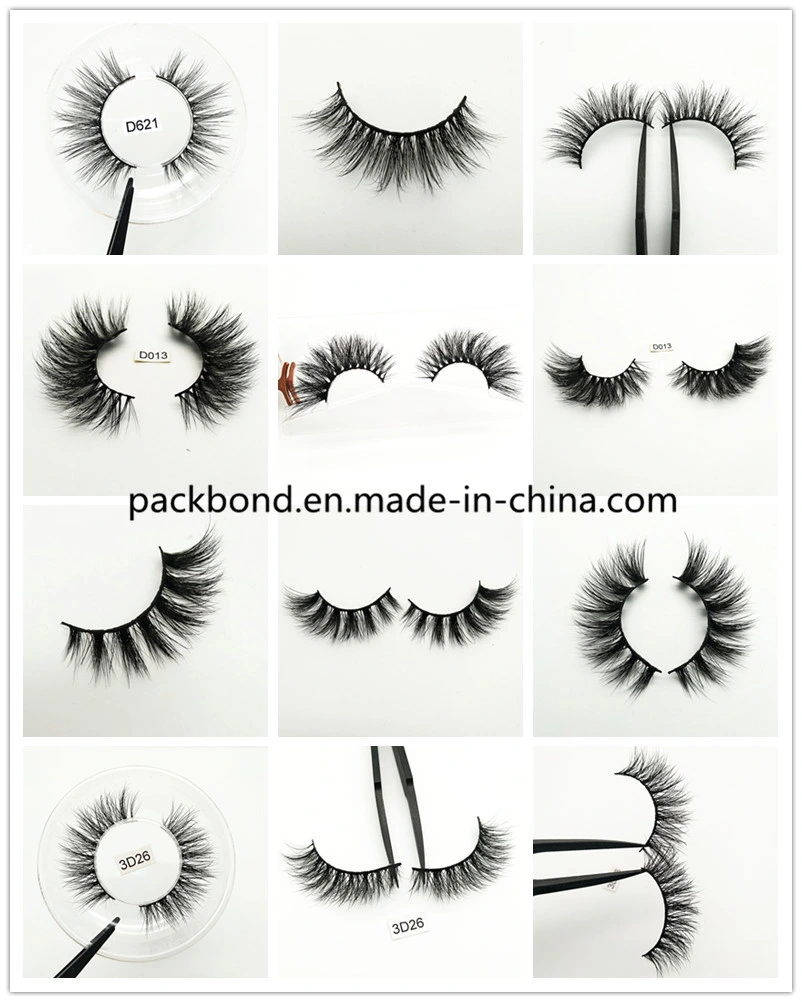 Mink 3D Lash Private Label, 3D Mink Eyelash Vendor, Wholesale False Eyelash Mink