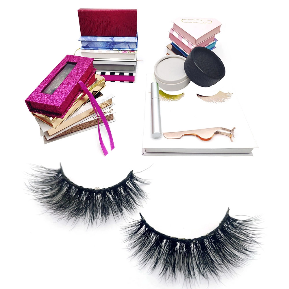 Wholesale 5D Mink Lashes Long Natural False Eyelashes for Makeup Eyelash Handmade Eyelashes Extension