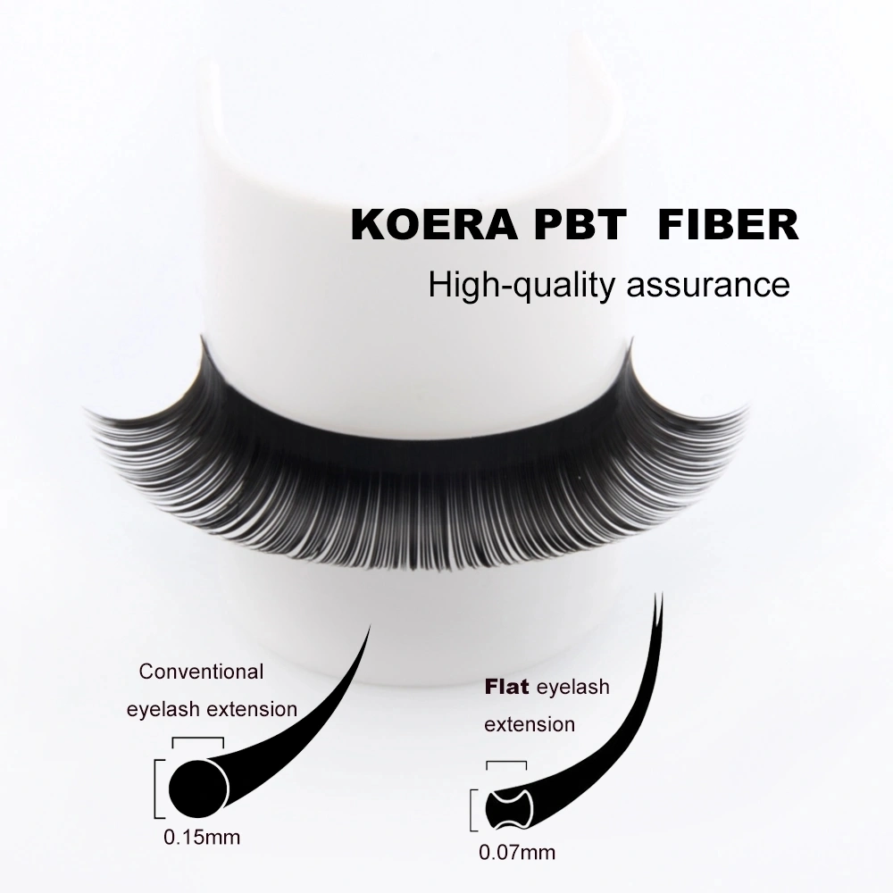 Glossy Premium Silk Eyelash Extensions Mixed Curl Mixed Thickness 13mm Soft Silk Mink Lashes Extension Single Lashes Extension