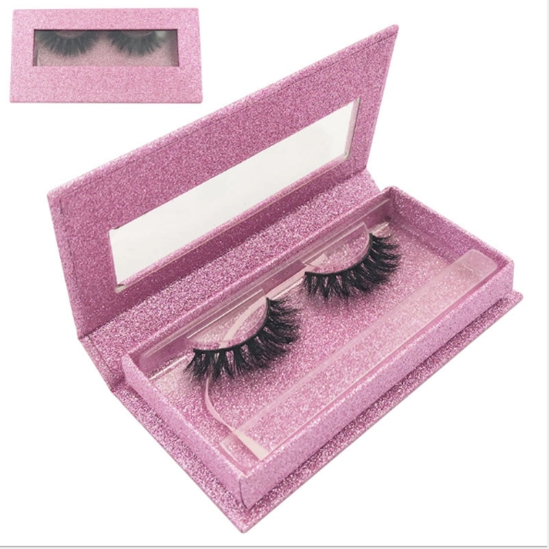 New Box Mink Lashes 3D Mink False Eyelashes Cross Long Lasting Lashes Natural Mink Eyelash