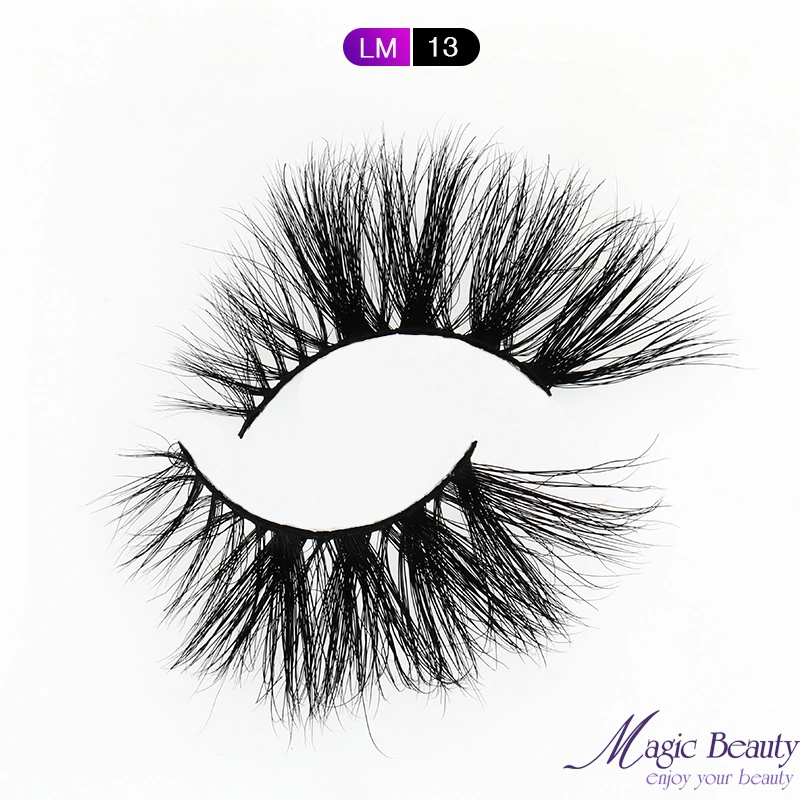 Factory Derectly Selling 25mm Mink Lashes Wholesale 25mm 5D Mink Strip Lashes