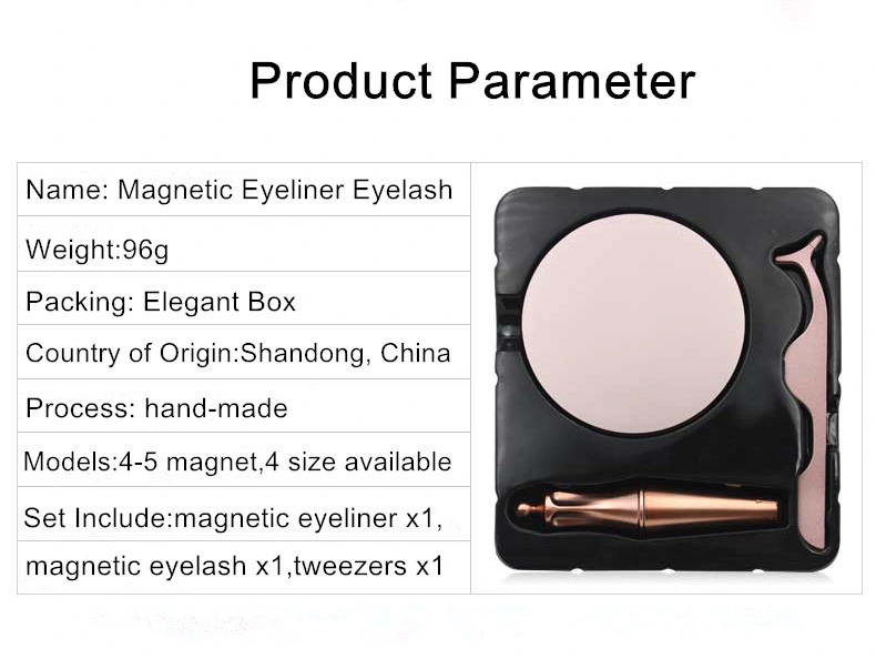 Wholesale Best Seller Magnetic Eyeliner Eyelashes Silk Lashes Faux Mink Eyelashes Extension Eyeliner Eyelash