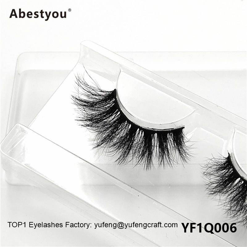 Abestyou Natural Faux Wispy Fake Mink Eyelashes Fake Eyelashes