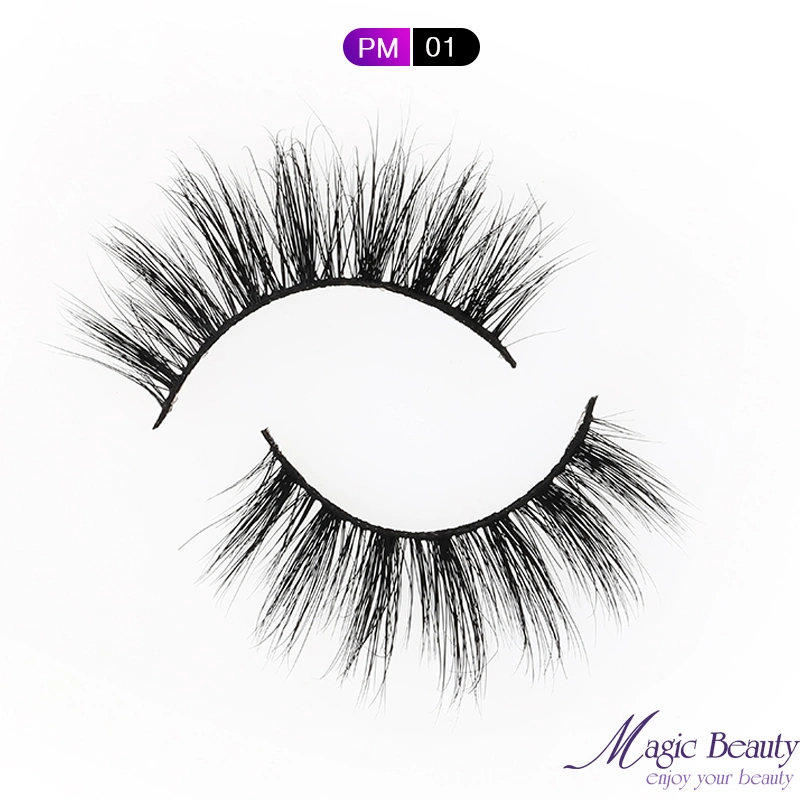 2020 Wholesale Cosmetics Eyelashes 3D Mink Magnetic Eyelash Premium Mink Lashes with Free Box Eyelashes