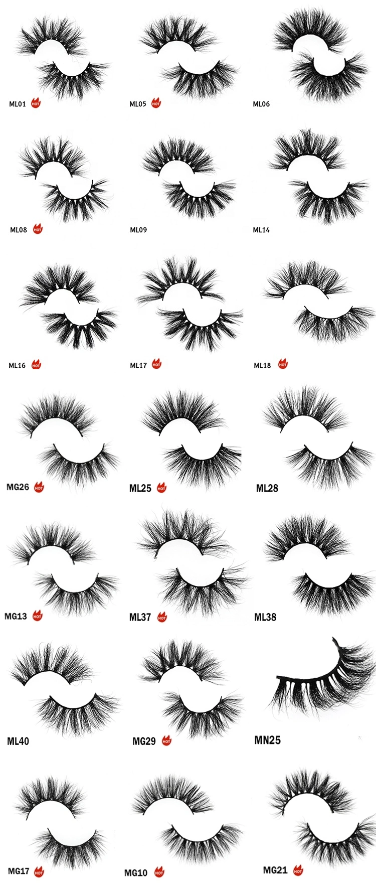 Cruelty Free Luxury Fluffy Cheap Lashes Faux Mink Eyelashes Mink Eyelashes Private Label 3D Mink Lashes
