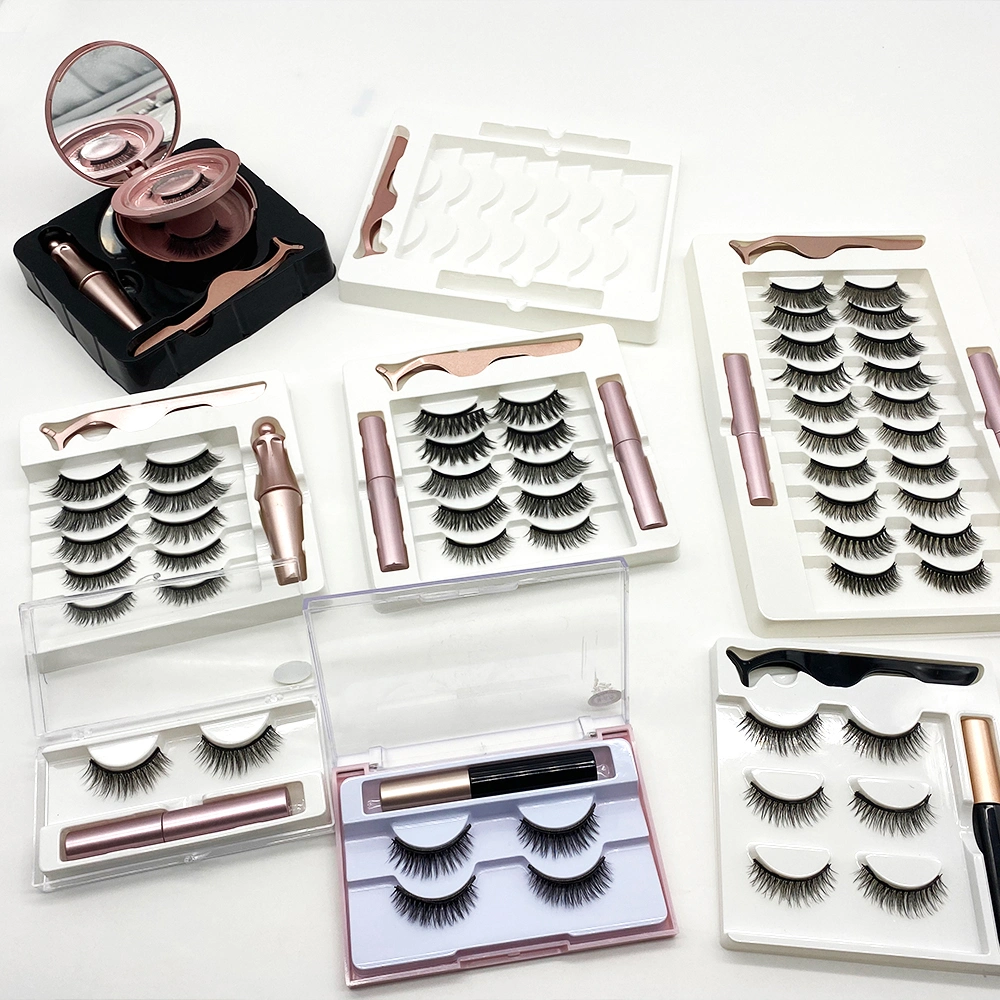 Magnetic Eyelashes with Eyeliner Magnet False Eyelashes Magnetic Eyelashes and Liner Set