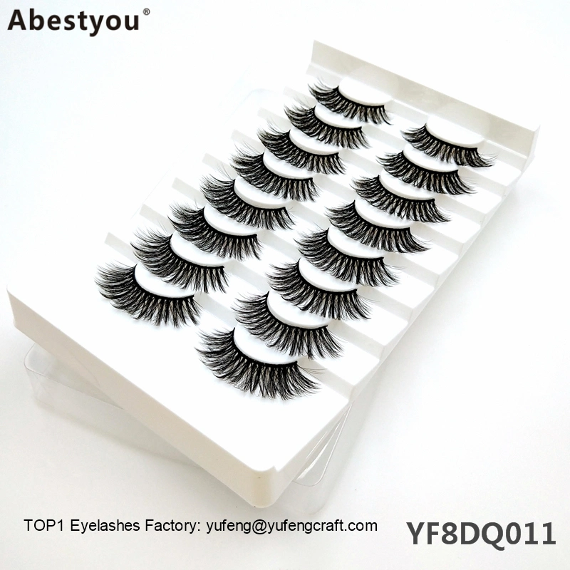 Abestyou Wholesale Mink Lashes Eyelash 5D 25mm False Eyelashes