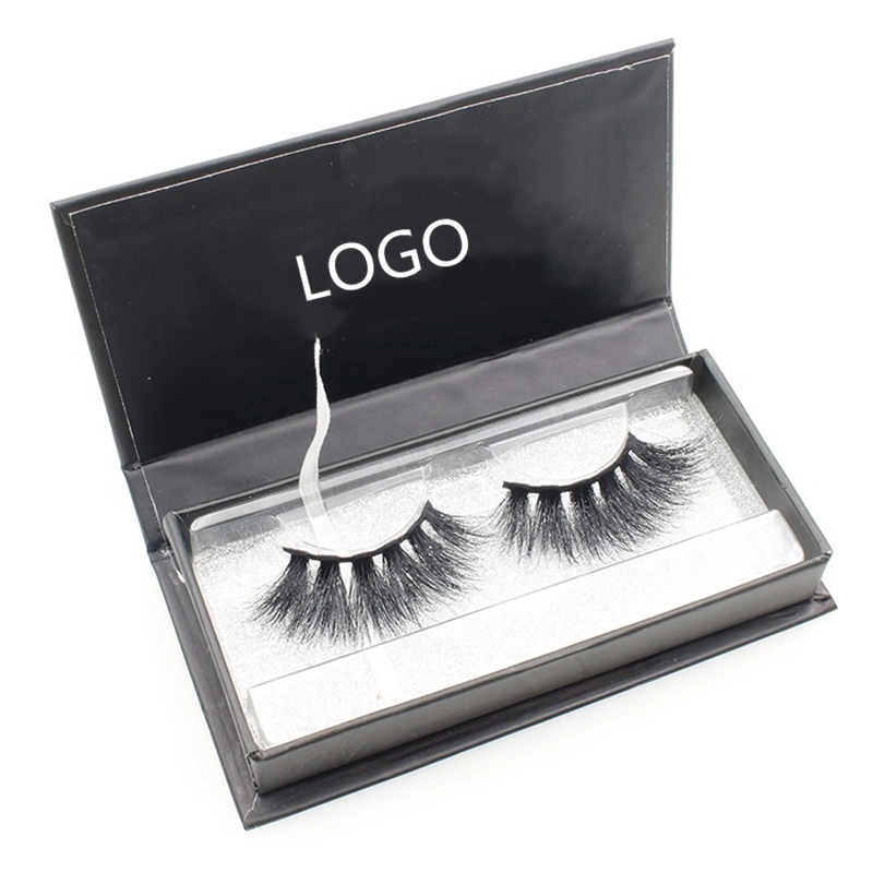 Hot Selling Magnetic False Eyelash Boxes Silk False Eyelash Custom False Eyelashes