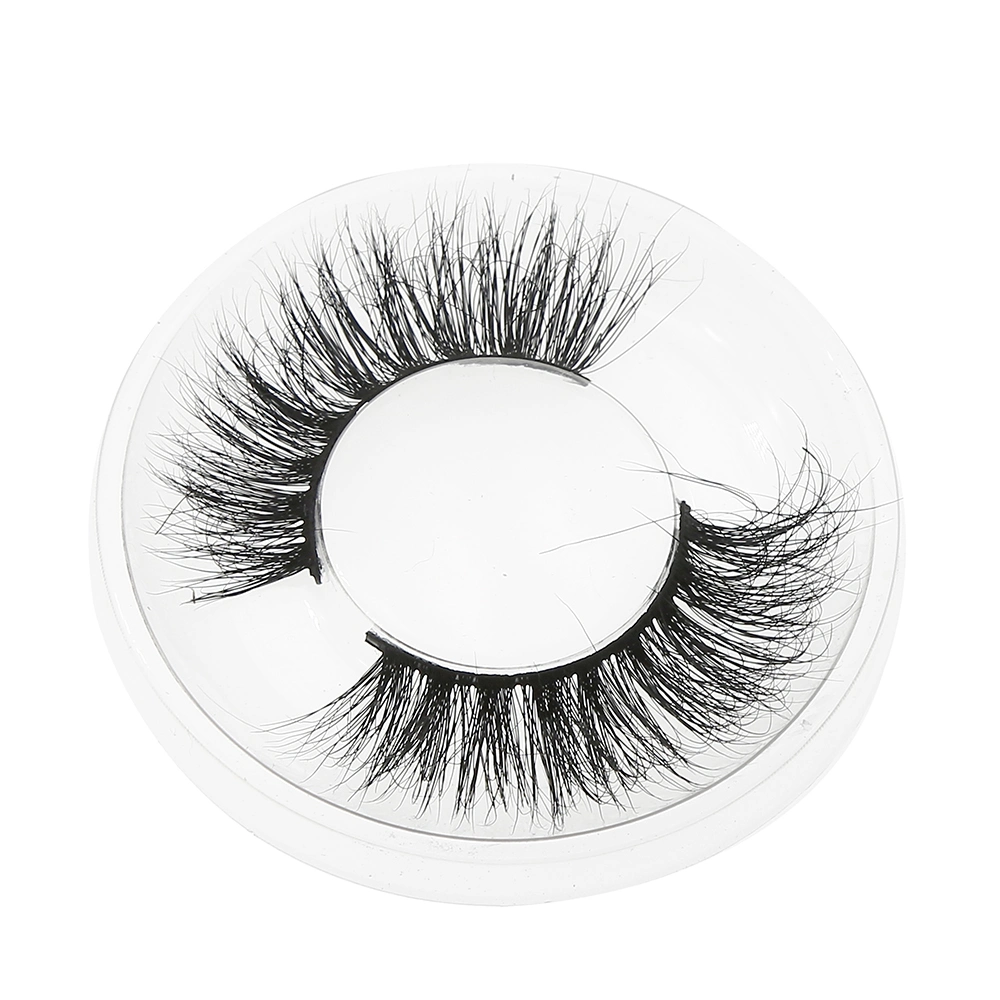 5D Real Mink Fur Faux Eyelash with Private Label Package About 18mm