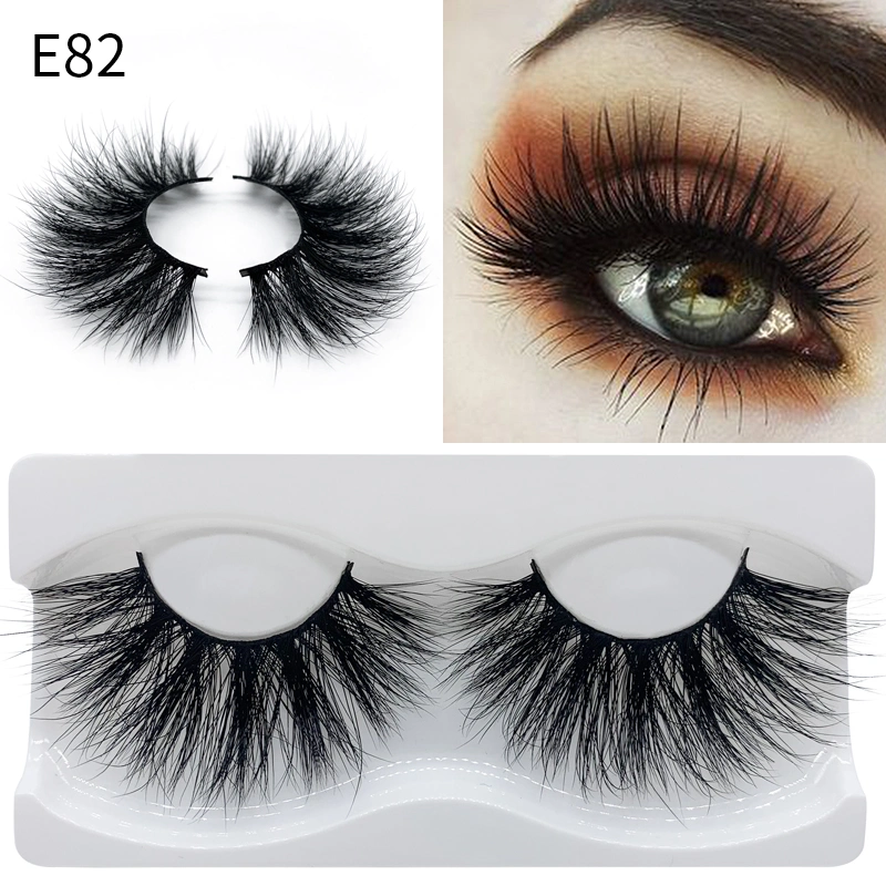 Wholesale Private Label Eyelashes 3D False Eyelashes Vendor with Private Box Custom Packaging