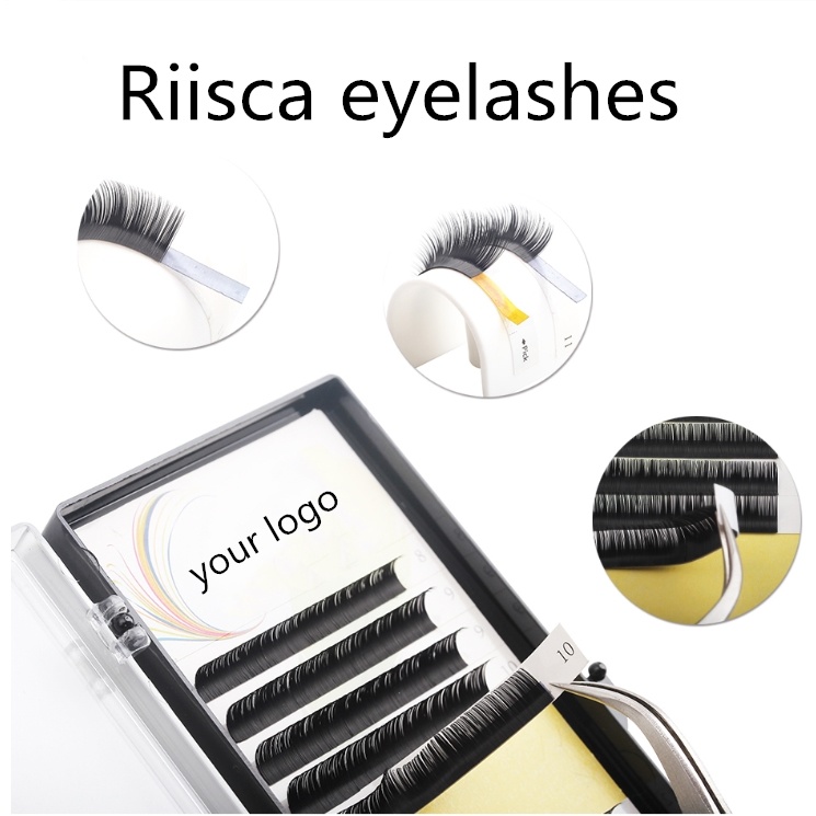 Professional Eyelash Extension for Individual Grafting False Eyelashes Natural Soft Mix Silk Lash