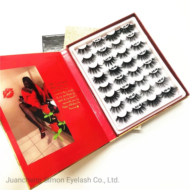 Wholesale 3D Mink Eyelashes Lollipop Eyelash Packaging Box Eyelashes Vendor