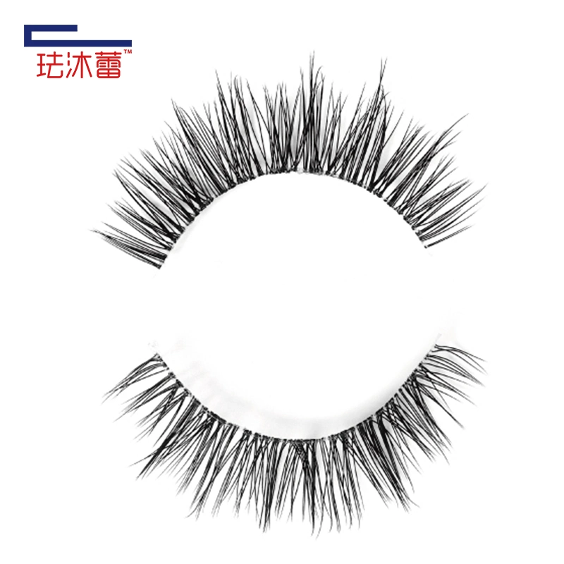Hot Sale Customized Packaging Synthetic 3D Faux Mink Lashes Faux Mink False Eyelashes