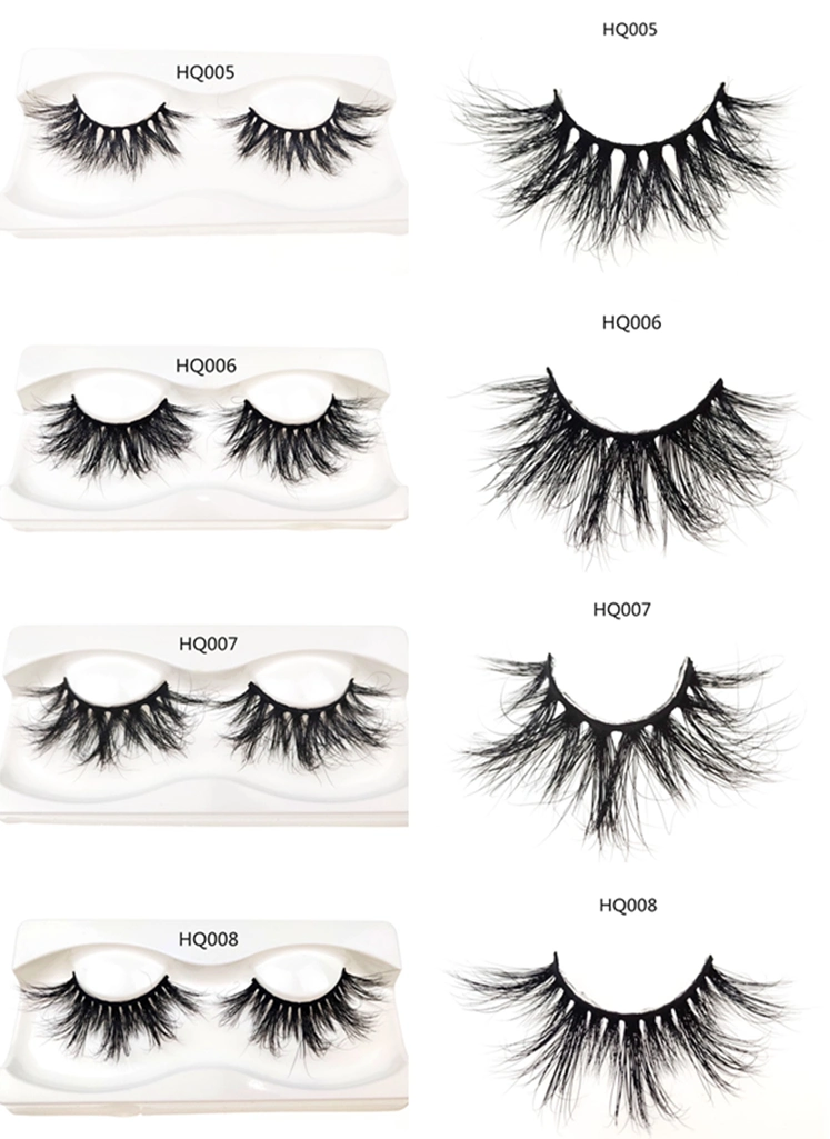 Eyelashes Private Label Dropshipping 22 mm 3D Mink Eyelashes Vendor Real Mink Strip Lashes Best Lash