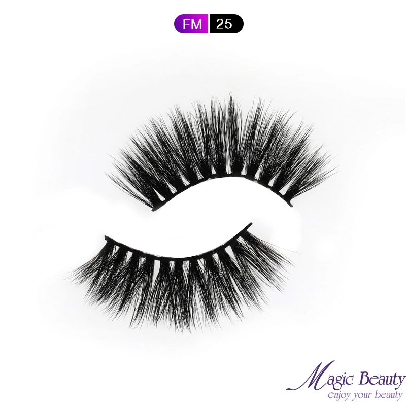 USA Office Free Sample 3D Eyelashes Free Brush Gift Faux Mink Eyelashes 5D Lashes for Cosmetics