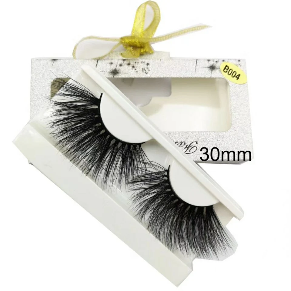 Wholesale 28mm Long Eyelashes with Lash Cases 5D Mink Eyelashes Makeup