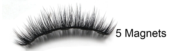 Newest Magnetic Eyelashes with 3 Pairs Magnetic Eyelashes and Magnetic Eyeliner in a Gift Box