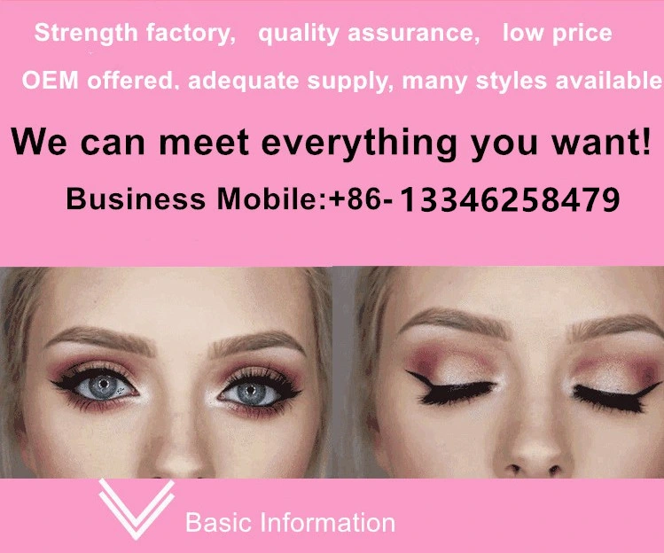 Wholesale False Eyelash Vendor Magnetic Eyeliner Eyelash Silk Eyelash Extension Mink Eyelash Printing with Your Logo