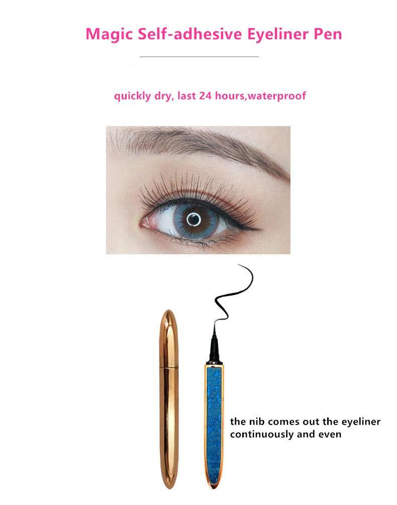 Best Selling 3D 5D Faux Mink Eyelashes Vendors Lash Extension Adhesive Eyeliner Lashes Luxury Mink Eyelashes
