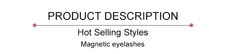 Factory High Quality Magnetic Eyelashes Custom Magnetic Eyelashes with Eyeliner, Wholesale Magnetic Eyelashes Custom Lashes