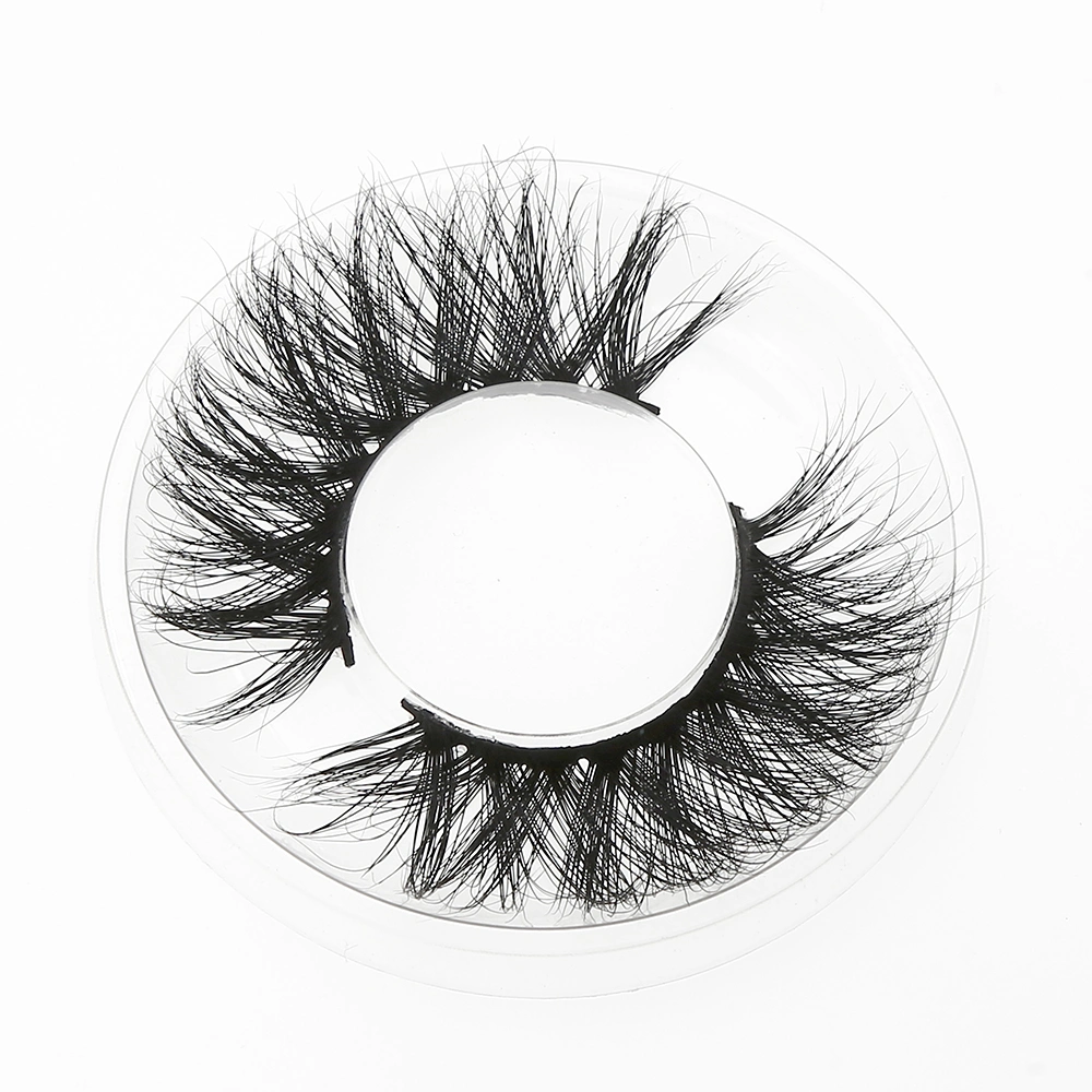 Russian Mink Fur Eyelashes Soft and Wispy 3D Lash with Custom Package