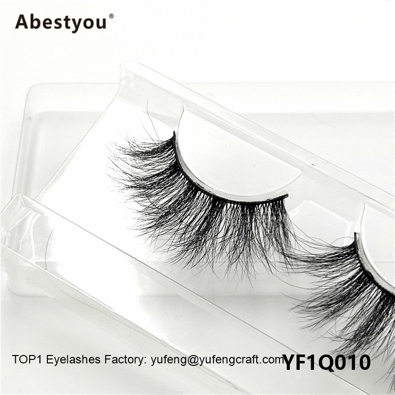 Abestyou Natural Faux Wispy Fake Mink Eyelashes Fake Eyelashes