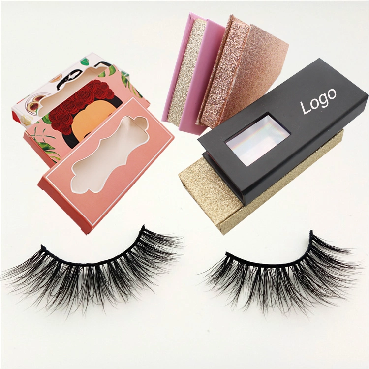 Popular Mink Eyelashes 100% Cruelty Handmade Reusable Natural Eyelashes with Boxes