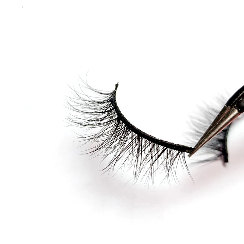 3D Mink False Eyelashes Natural Long Thick Hand-Made Reusable Eyelashes for Women